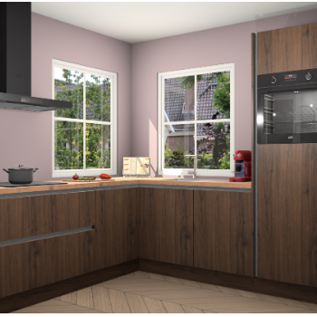 Noten greeploze keuken Pai 108706