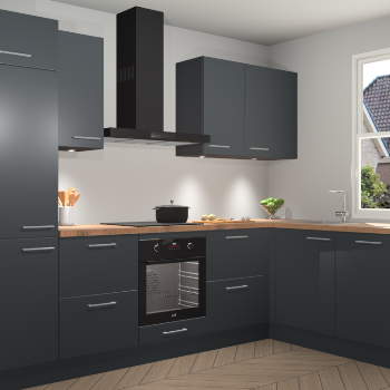 Onyxgrijze keuken Geneve 108852