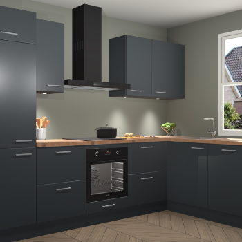 Onyxgrijze keuken Geneve 108853