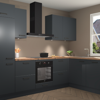 Onyxgrijze keuken Geneve 108856