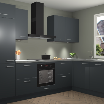 Onyxgrijze keuken Geneve 108866