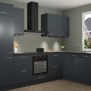 Onyxgrijze keuken Geneve 108873