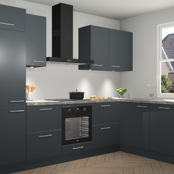 Onyxgrijze keuken Geneve 108884