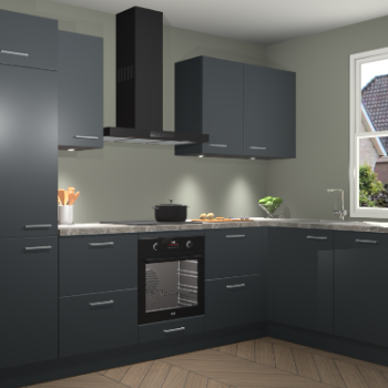 Onyxgrijze keuken Geneve 108885