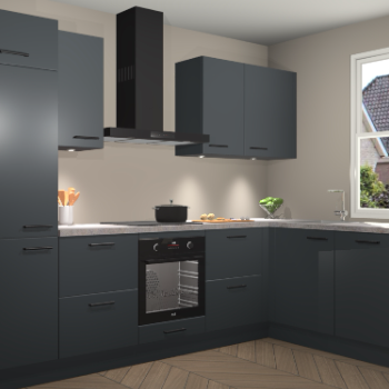 Onyxgrijze keuken Geneve 108900