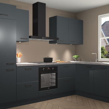 Onyxgrijze keuken Geneve 108902