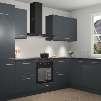 Onyxgrijze keuken Geneve 108910