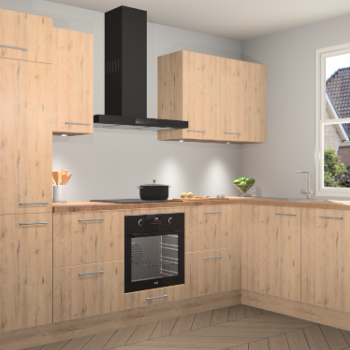 Madera Natuur keuken Geneve 108982