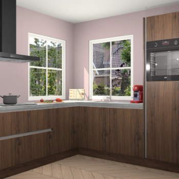 Noten greeploze keuken Pai 108760