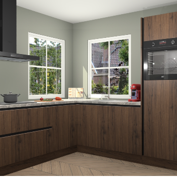 Noten greeploze keuken Pai 108775