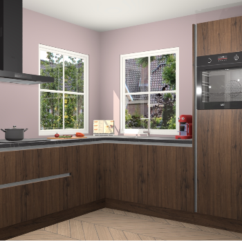 Noten greeploze keuken Pai 108784