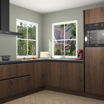 Noten greeploze keuken Pai 108787