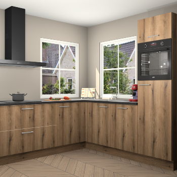 Goud Eiken keuken Pai 109312