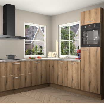 Goud Eiken keuken Pai 109318