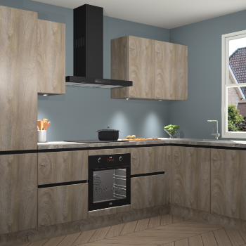 Cantaro Eiken greeploze keuken Geneve 109490