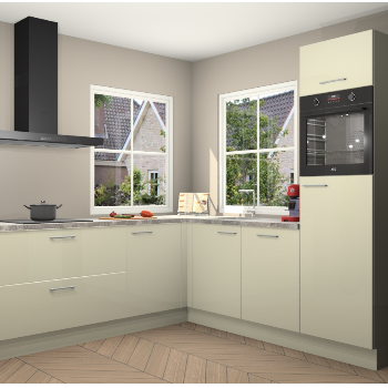 Magnolia hoogglans keuken Pai 109601