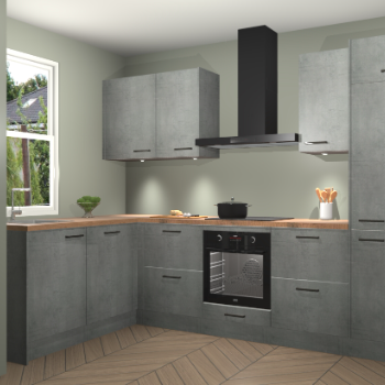 Beton Parelgrijs keuken Beijing 109660