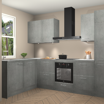 Beton Parelgrijs keuken Beijing 109678