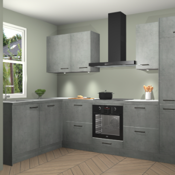 Beton Parelgrijs keuken Beijing 109681