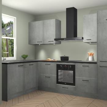 Beton Parelgrijs keuken Beijing 109742