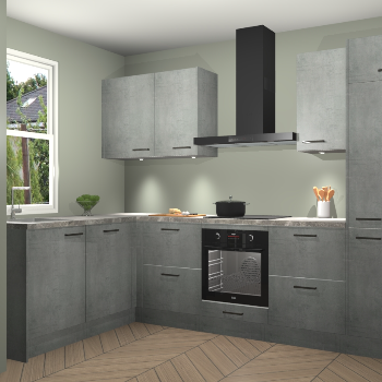 Beton Parelgrijs keuken Beijing 109811