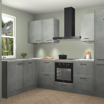 Beton Parelgrijs keuken Beijing 109823