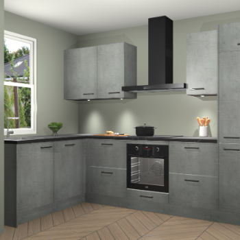 Beton Parelgrijs keuken Beijing 109832