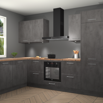 Beton Antraciet keuken Beijing 109871