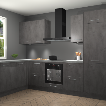 Beton Antraciet keuken Beijing 109883