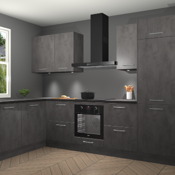 Beton Antraciet keuken Beijing 109896