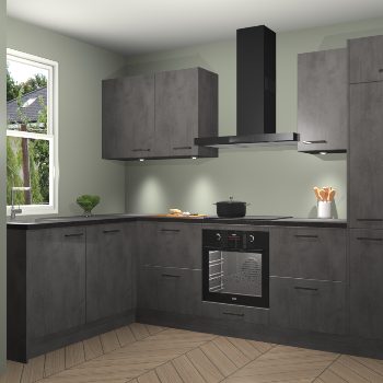 Beton Antraciet keuken Beijing 109900