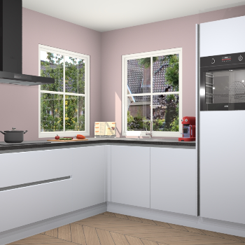 Sneeuwwitte greeploze keuken Pai 109691