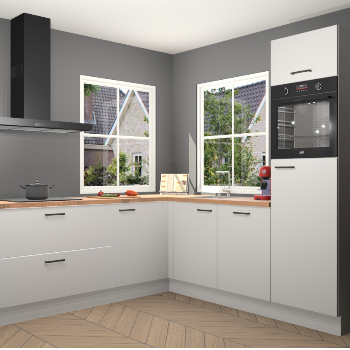 Zijdegrijze keuken Pai 109717