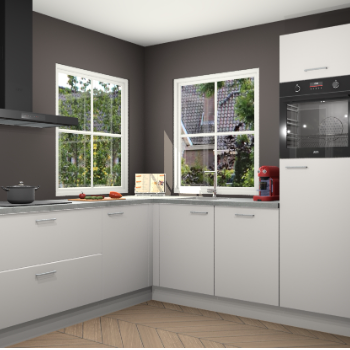 Zijdegrijze keuken Pai 109750