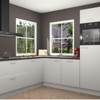 Zijdegrijze keuken Pai 109751