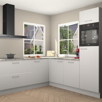 Zijdegrijze keuken Pai 109747