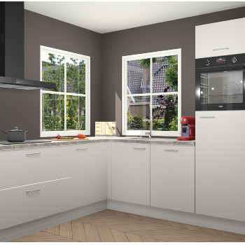 Zijdegrijze keuken Pai 109752