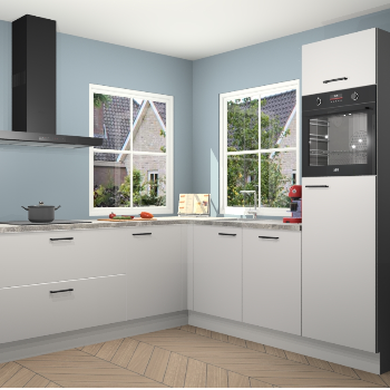 Zijdegrijze keuken Pai 109762