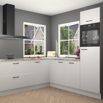 Zijdegrijze keuken Pai 109767