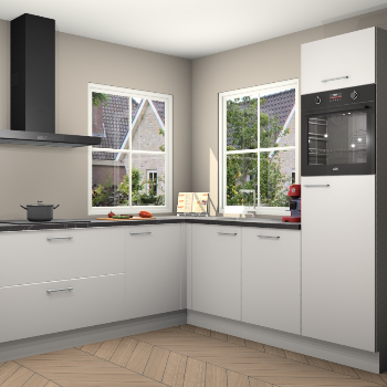 Zijdegrijze keuken Pai 109749