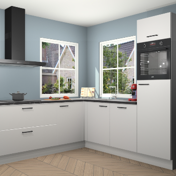 Zijdegrijze keuken Pai 109764