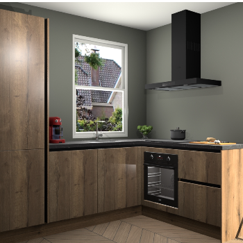 Goud Eiken greeploze keuken Phuket 109147