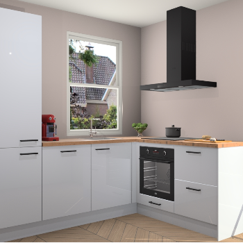 Sneeuwwitte hoogglans keuken Phuket 109238