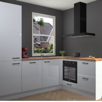 Sneeuwwitte hoogglans keuken Phuket 109239