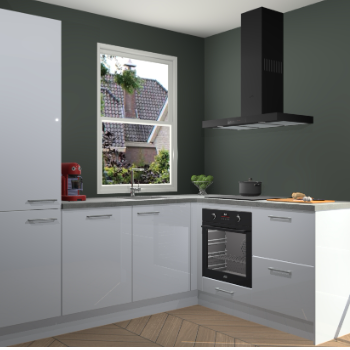 Sneeuwwitte hoogglans keuken Phuket 109250