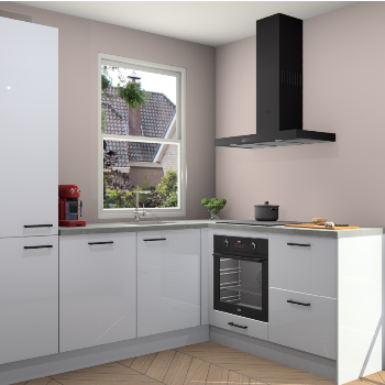 Sneeuwwitte hoogglans keuken Phuket 109253