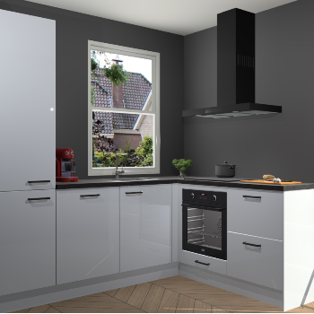 Sneeuwwitte hoogglans keuken Phuket 109260