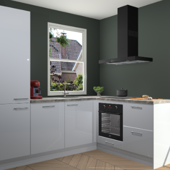 Sneeuwwitte hoogglans keuken Phuket 109262