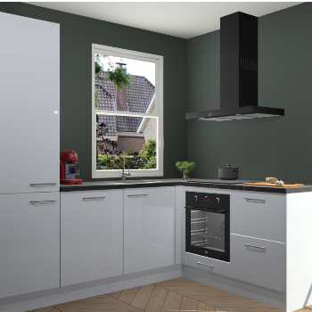 Sneeuwwitte hoogglans keuken Phuket 109274