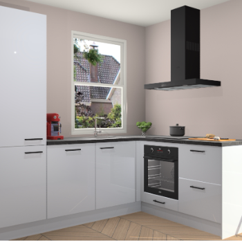 Sneeuwwitte hoogglans keuken Phuket 109277